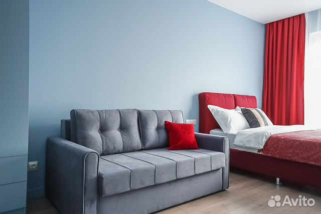 

Квартира-студия, 19 м², 2 кровати