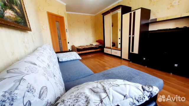 

1-к. квартира, 38 м², 2 кровати