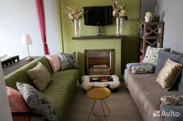 

1-к. квартира, 34 м², 2 кровати