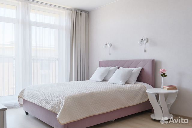 

1-к. квартира, 43 м², 2 кровати