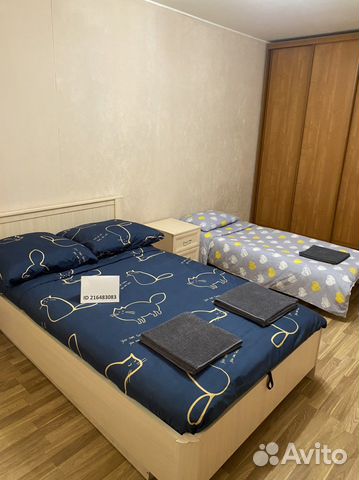 

1-к. квартира, 35 м², 2 кровати