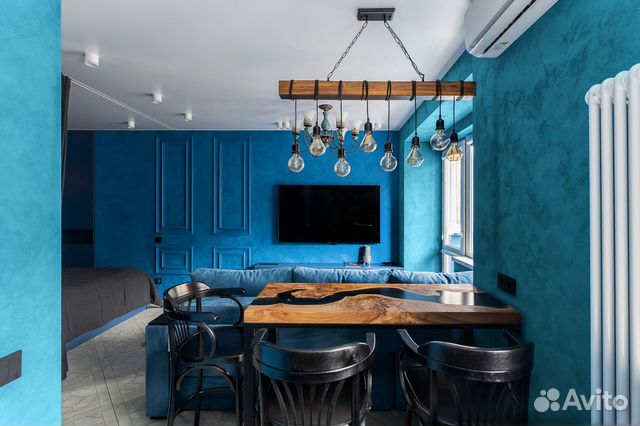 

Квартира-студия, 33 м², 2 кровати