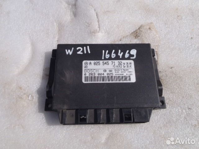 Блок управления парктрониками Mercedes 0255457132