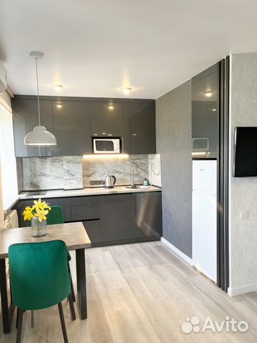 

Квартира-студия, 30 м², 2 кровати