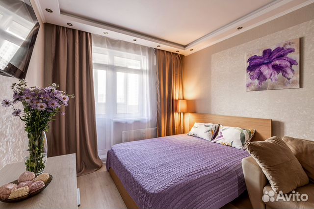 

1-к. квартира, 35 м², 2 кровати