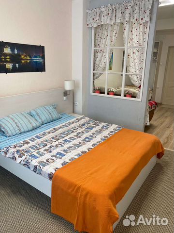 

Квартира-студия, 28 м², 2 кровати