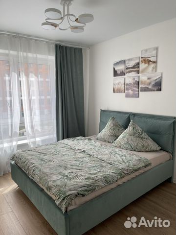 

1-к. квартира, 44 м², 3 кровати