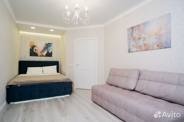 

1-к. квартира, 39 м², 2 кровати