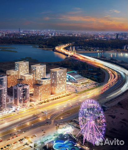 

Квартира-студия, 33 м², 2 кровати