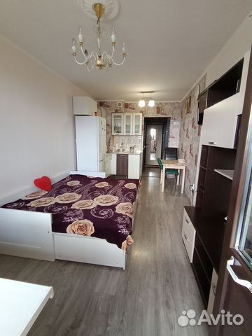 

Квартира-студия, 23 м², 2 кровати