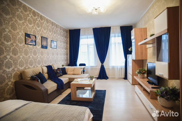 

1-к. квартира, 36 м², 2 кровати