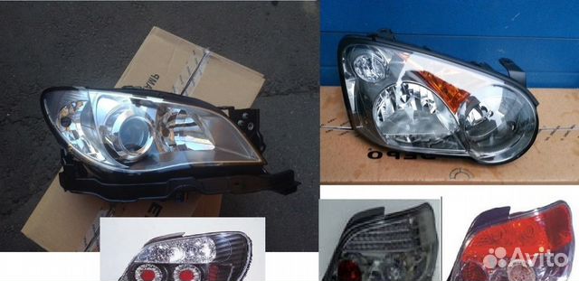 Фара левая правая капот для Subaru Impreza Фара левая правая капот для Subaru Impreza