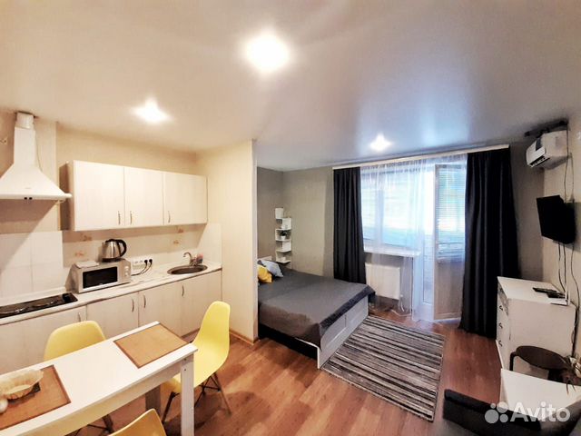 

Квартира-студия, 24 м², 2 кровати