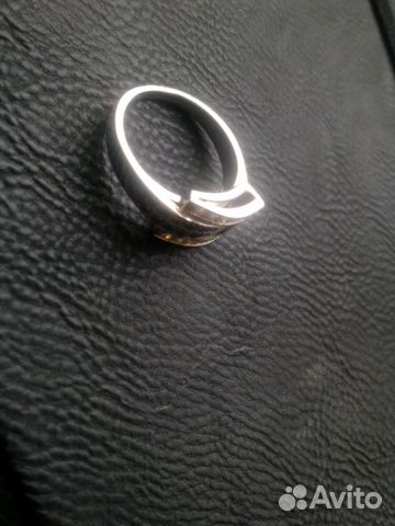 Кольцо из белого золота С чёрными брильянтами Кольцо из белого золота С чёрными брильянтами