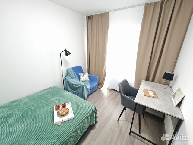 

1-к. квартира, 36 м², 3 кровати