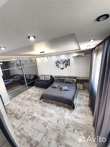 

Квартира-студия, 45 м², 1 кровать