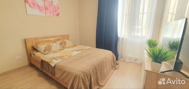 

1-к. квартира, 38 м², 3 кровати