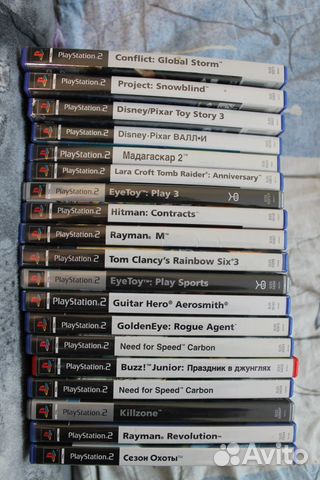 Лицензионные диски Sony Playstation 2