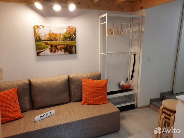 

Квартира-студия, 12 м², 2 кровати