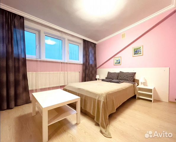 

Квартира-студия, 28 м², 2 кровати