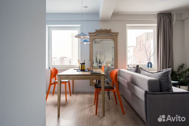 

Квартира-студия, 28 м², 2 кровати