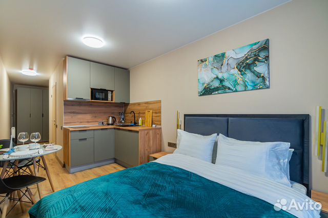

Квартира-студия, 25 м², 1 кровать