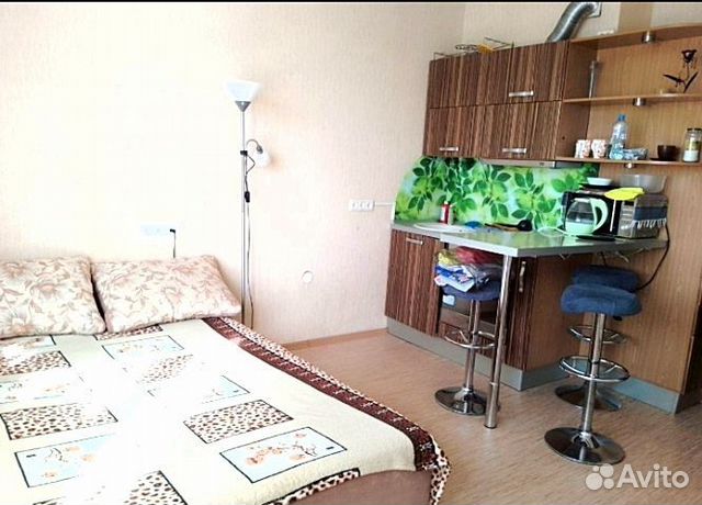 

Квартира-студия, 34 м², 1 кровать