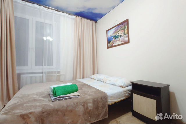 

2-к. квартира, 45 м², 3 кровати