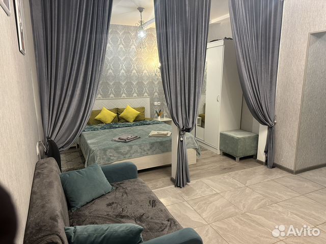

Квартира-студия, 30 м², 2 кровати
