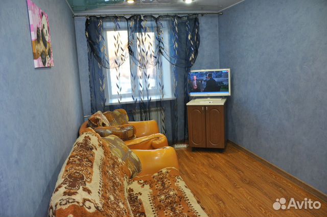

1-к. квартира, 43 м², 2 кровати