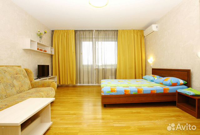 

1-к. квартира, 45 м², 2 кровати