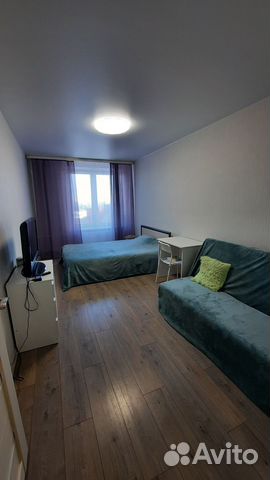 

1-к. квартира, 34 м², 2 кровати
