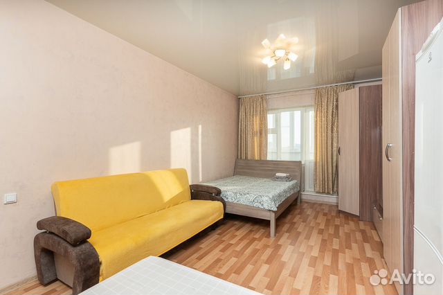 

Квартира-студия, 25 м², 2 кровати