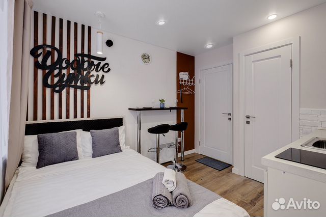 

Квартира-студия, 15 м², 1 кровать