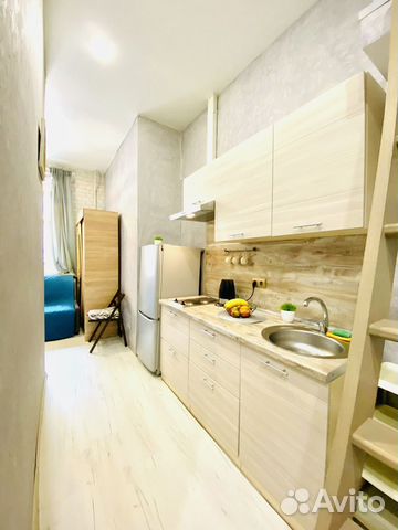 

Квартира-студия, 21 м², 2 кровати