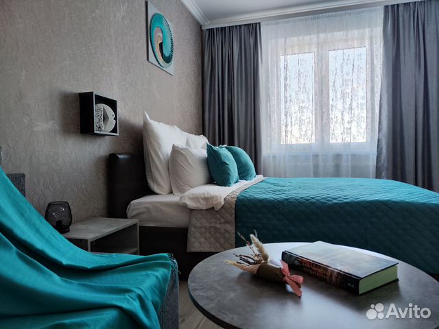 

1-к. квартира, 38 м², 2 кровати