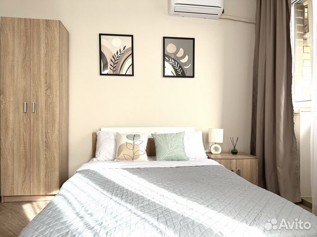 

Квартира-студия, 28 м², 2 кровати