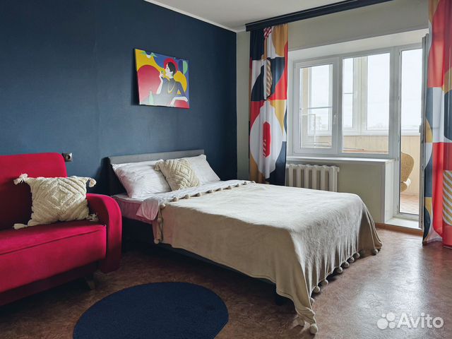 

1-к. квартира, 37 м², 2 кровати