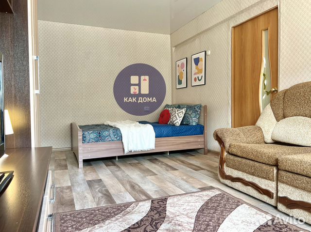 

1-к. квартира, 35 м², 2 кровати