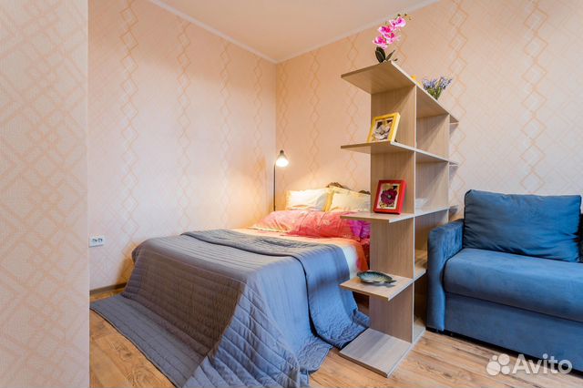 

1-к. квартира, 43 м², 2 кровати