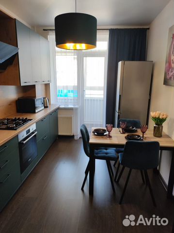 

1-к. квартира, 38 м², 2 кровати