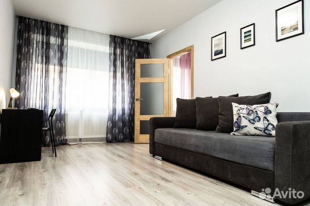 

1-к. квартира, 42 м², 2 кровати