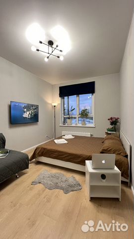 

1-к. квартира, 37 м², 2 кровати