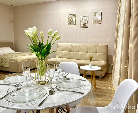 

1-к. квартира, 38 м², 2 кровати