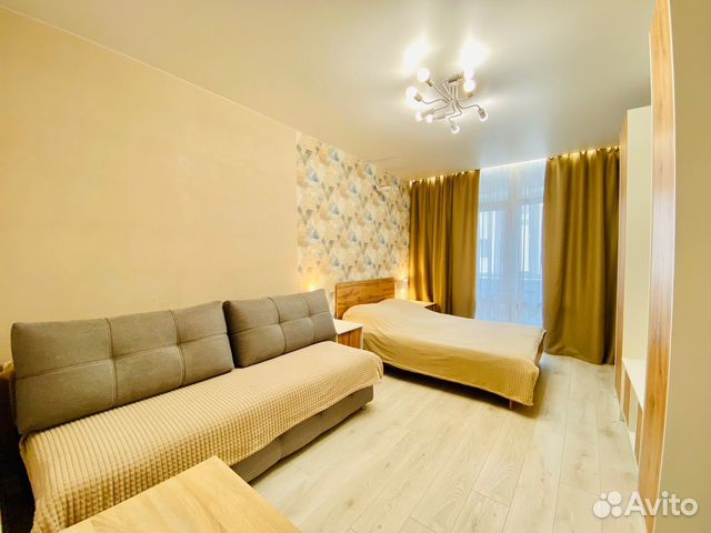 

1-к. квартира, 40 м², 2 кровати