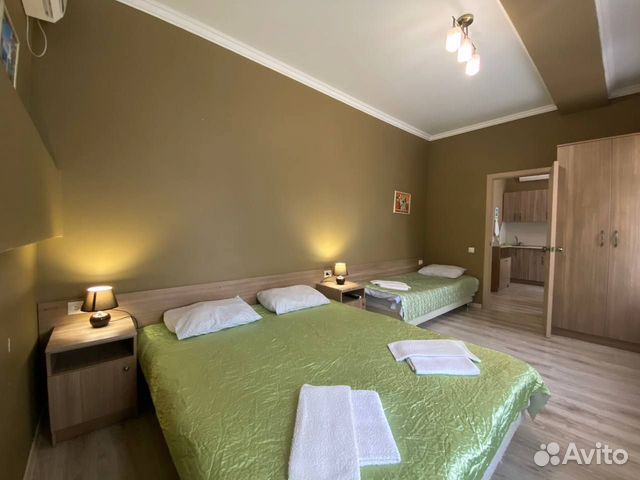 

1-к. квартира, 28 м², 2 кровати