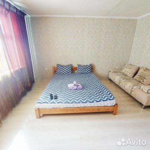 

1-к. квартира, 40 м², 2 кровати