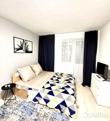 

Квартира-студия, 22 м², 2 кровати