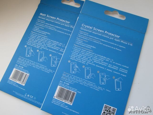 Пленка на экран Deppa для iPhone 4 / 4S и другое