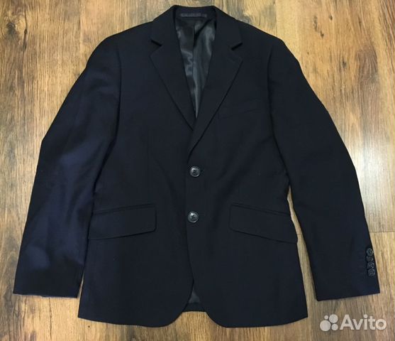 Пиджак Cleverly р.134 для мальчика темно-синий